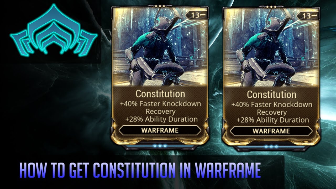 Where to get Constitution in Warframe