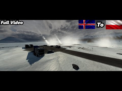 ETS2 Long Delivery Iceland to Poland (Promods 2.62) | Euro Truck Simulator 2 #ets2 #promods