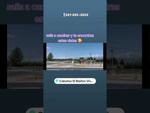 Cabañas El Maiten Vistalba 📲 261 699-2655 Luján de Cuyo Mendoza