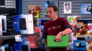 The Big Bang Theory - Sheldon can&#39;t choose between PS4 and Xbox One S07E19 [HD]