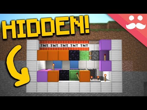 10 HIDDEN WEAPONS AND TRAPS in Minecraft!
