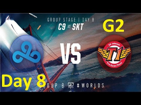 C9 vs SKT Game 2 Highlights - 2016 Worlds Group Stage - Day 8