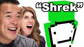 My PARENTS Guess the Names of Minecraft YouTubers