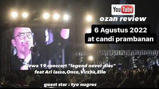 Download lagu SHORTCUT!! KONSER DEWA 19 'LEGEND NEVER DIES' FEAT ARI LASSO,ONCE,ELLO,VIRZHA AT CANDI PRAMBANAN , mp3