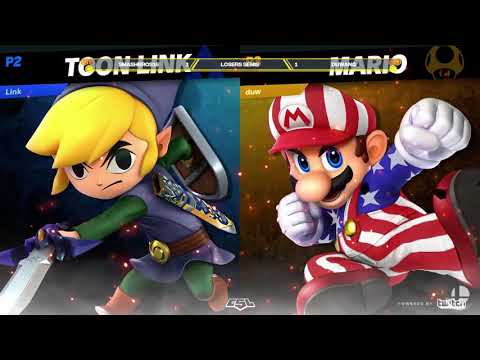 CSL Washington Smash Ultimate Qualifiers - Singles - SmashBrosFan16 (Toon Link) vs Duwang (Wolf, Mar
