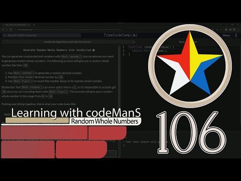 Javascript Basic 106 Generate Random Whole Numbers With Javascript Freecodecamp