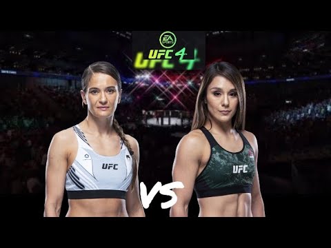 Karolina Kowalkiewicz vs Alexa Grasso [Title fight UFC] | UFC 4 #ufc4 #wolfmmaarmy gameplay