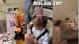 My baby girls 1st birthday, the most special vlog ever 🤍🎂