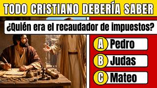 ¿Crees que Sabes Todo Sobre los 12 Discípulos de Jesús? Demuéstralo | Quiz Bíblico