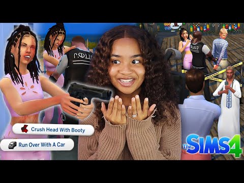 Playing The Sims 4 EXTREME VIOLENCE MOD and...