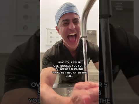This Doctor is NOT afraid to work all day if he wants to!