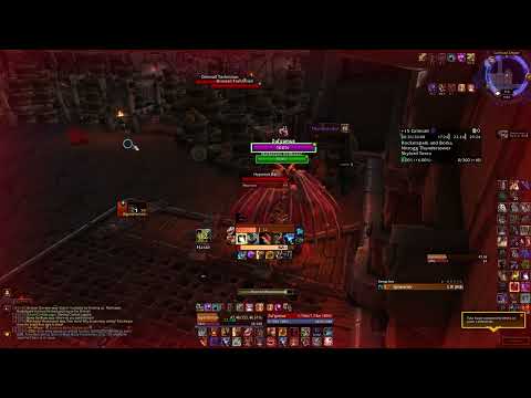 Pull miniboss through wall in Grimrail Depot before first boss