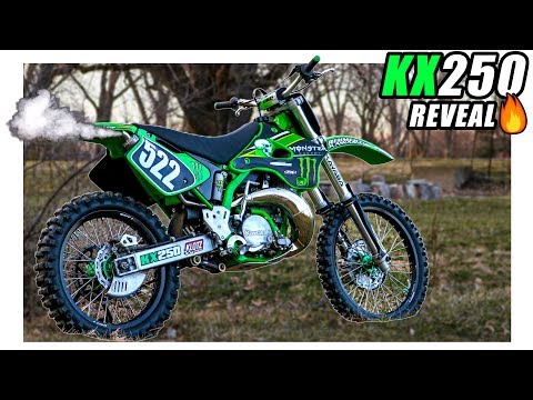 The Beast Is Unleashed..🔥 | KX250 First Ride & Reveal | RAW Two Stroke Power