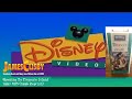 Opening To Treasure Island 1993 VHS 1996 Reprint