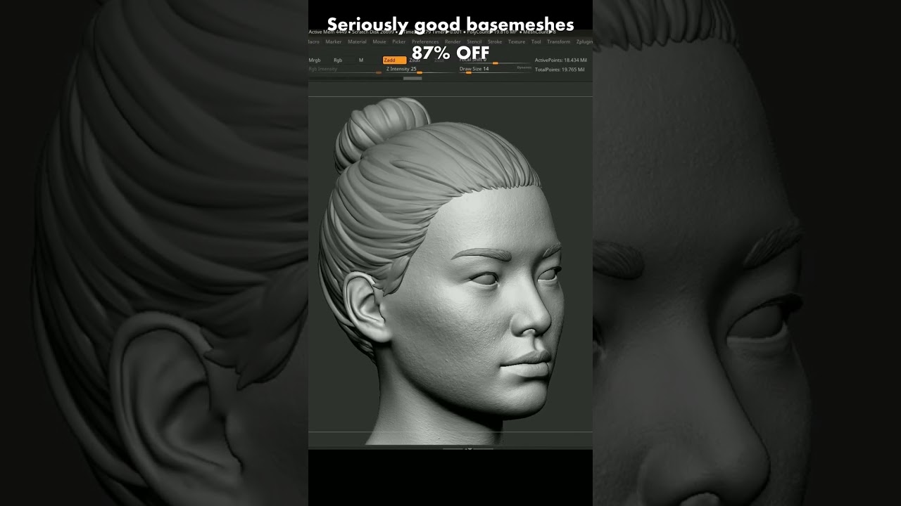 The Ultimate Character Basemesh & Anatomy FlipBox