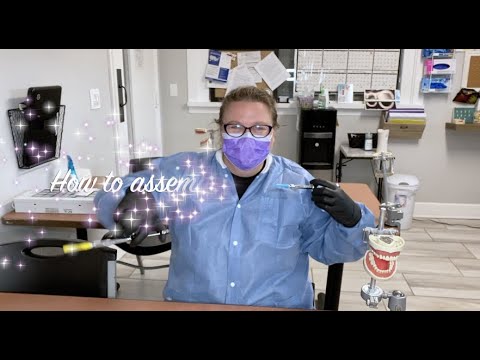 How to Assemble and Disassemble an Anesthetic Syringe with Typo