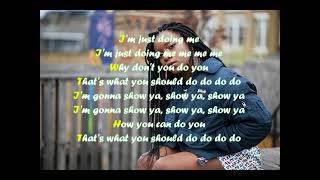 RAY BLK - Doing Me - Lyrics