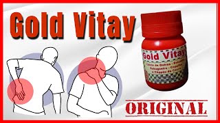 Depois de muito anos carregando peso e muitas dores / Gold Vitay