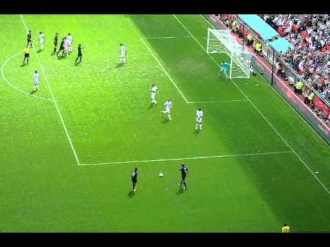 Japan goal V Egypt at Old Trafford