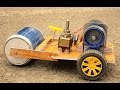 How To Make A Road Making Machine At Home Road Roller