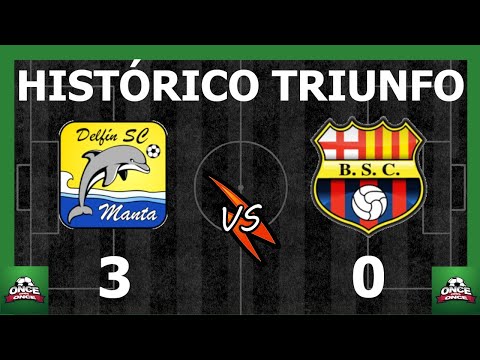 Delfín SC 3 Barcelona SC 0 ⚽ triunfo histórico ⚽ Copa Ecuador