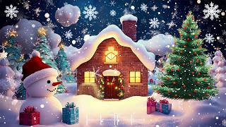 🎄 10 Hour Beautiful Christmas Lullaby 🎄 Soft Instrumental Christmas Music - Baby Sleep Music No.14