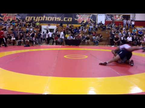 2014 Canada Cup: 97 kg Arjun Gill (CAN) vs. Gennadji Cudinovic (GER)