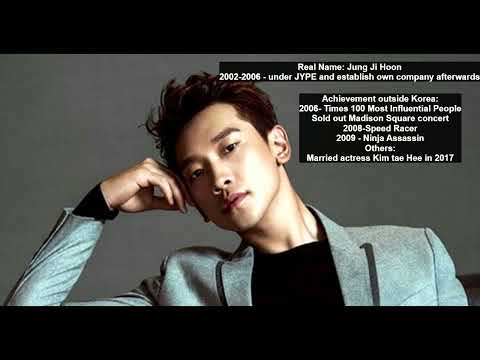 Rain The Idol, Idol feat Got7,BTS, EXO, Minho Shinee and Twice Dahyun