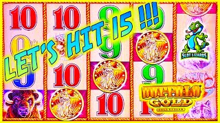 WE GOT ALL 3 SUNSETS IN THE BONUS! BIG WIN! Buffalo Gold Quest For 15 Gold Heads!