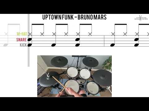 How to Play 🥁    Uptown Funk   Bruno Mars