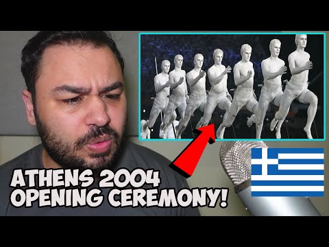Athens 2004 Olympic Games Opening Ceremony (Greek Olympics) REACTION