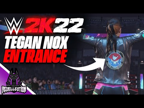 WWE 2K22: Tegan Nox Entrance #WWE2K22