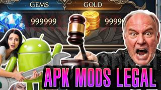 Are APK Mods Legal? - Is downloading and using Mod APKs on Android Games allowed?