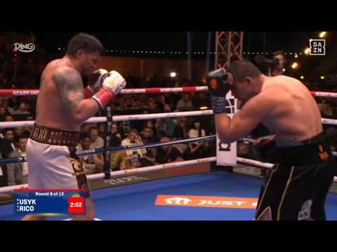 Oleksandr Usyk vs Rico Verhoeven FullFight TKO Highlights