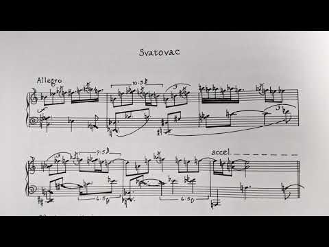 David Roohy plays Michael Finnissy's "Svatovac"