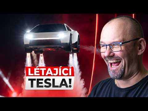 Tesla Roadster létá, skáče a zrychlí na 100 km/h pod sekundu | BACINA.TV