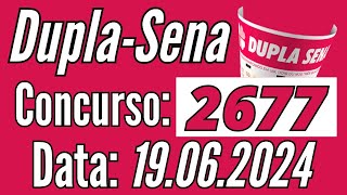 Dupla Sena de hoje, Dupla Sena de hoje 19/06,