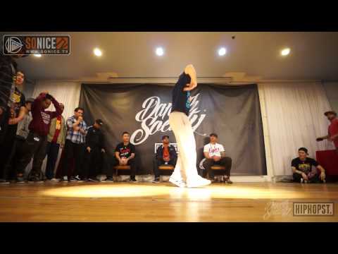 JUSTIN VS DASSY｜Popping Best 8｜DanceSociety™ VOL.1