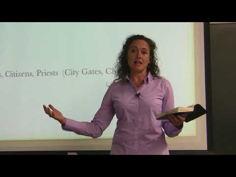 Dr. Cynthia Parker, Deuteronomy, Session 9 --Deuteronomy 16-18