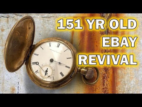 Reviving History! Waltham Pocket Watch Restoration from eBay