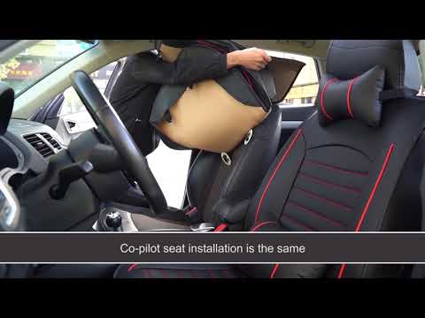 FREESOO Car Seat Cover Full Set Installation Video