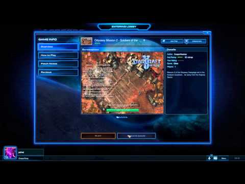 StarCraft 2 Odyssey part 5 - Finally mission two