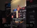 Charles Oliveira makes championship weight ⚖️ #UFC280