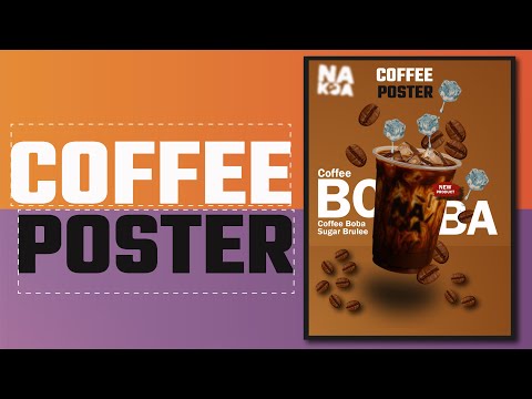 Coffee Creative Social Media Post Design | Illustrator Tutorial