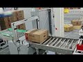 Complete Packaging Production Line With Case Erector Case Sealer And Palletizing Robot