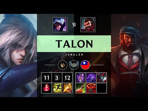 Talon Jungle vs Graves - TW Challenger Patch 25.16
