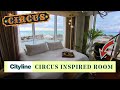 I designed a circus-inspired room for Cirque du Soleil