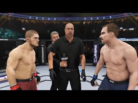 Khabib vs. Rick Dalton (EA Sports UFC 3) - Crazy UFC 👊🤪