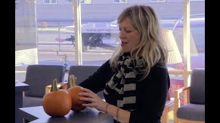 DAREN SMASHES HOLLY'S PUMPKINS AND SHE WALKS OUT AND FLIPS HIM OFF!