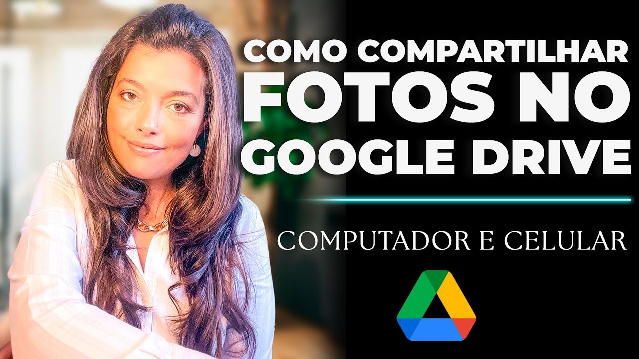 Como COMPARTILHAR FOTOS no GOOGLE DRIVE - Celular e Computador